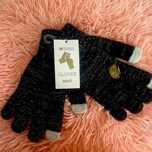 Mixit Charcoal and Light Gray Tech Gloves